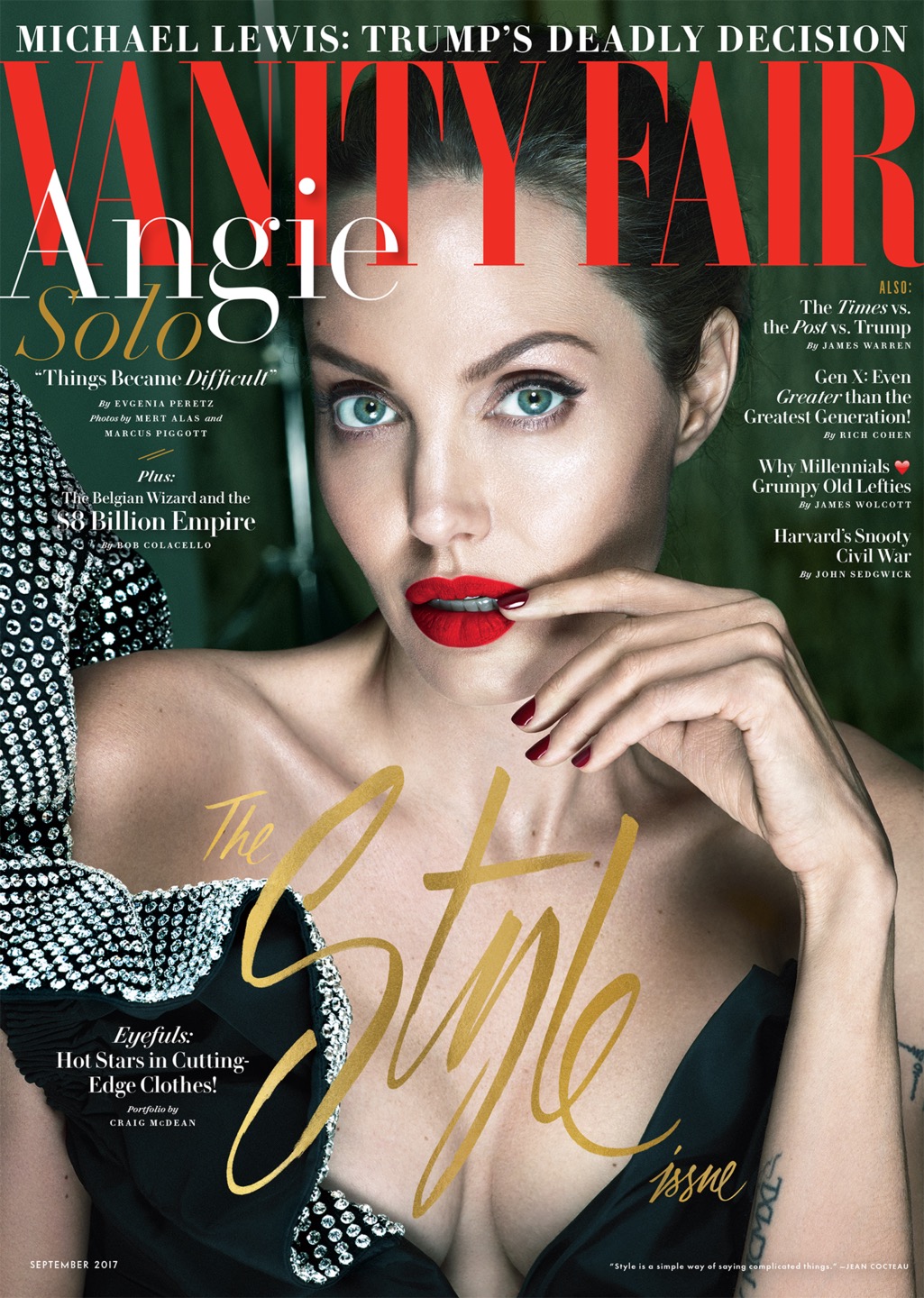 Vanity Fair V Angelina Jolie The Mag Fights Back